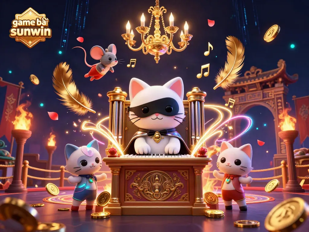 Experience the excitement of game bài sunwin with vibrant characters and dynamic casino elements.
